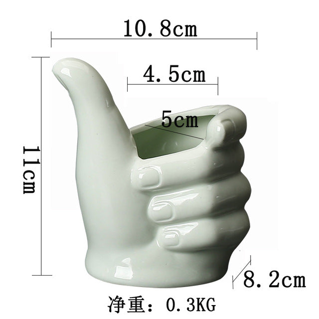 Finger Palm Vases - Peace Easentials