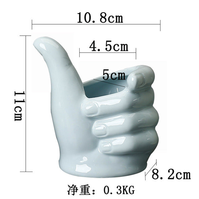 Finger Palm Vases - Peace Easentials