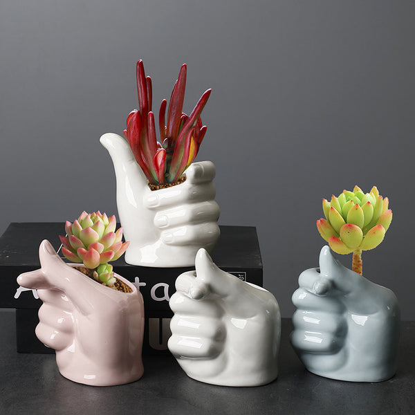 Finger Palm Vases - Peace Easentials