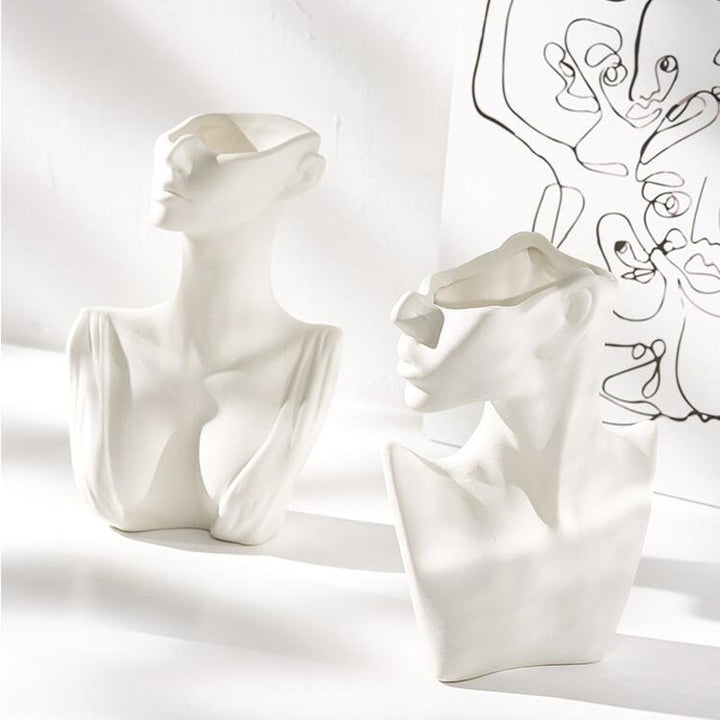 Art Sculpture Ceramic Vases - Peace Easentials