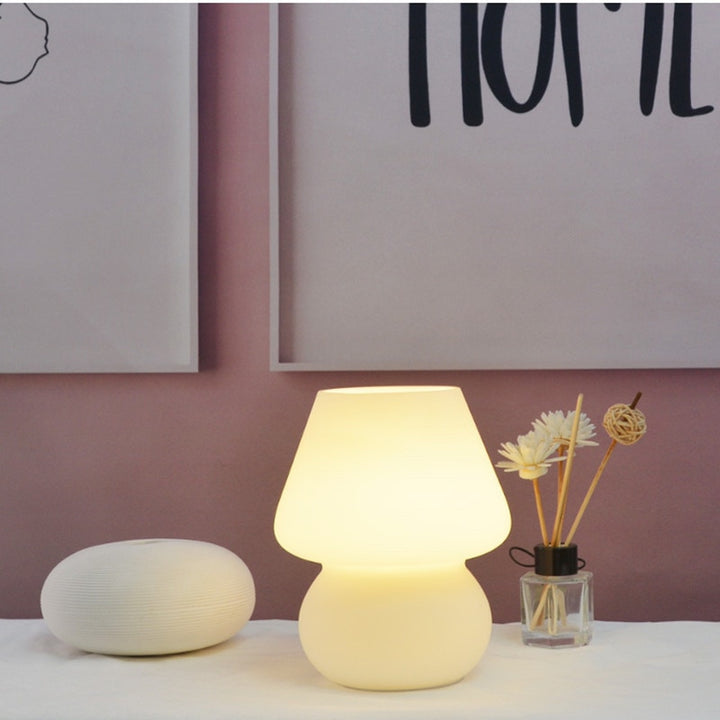 Glass Translucent Bedside Lamp - Peace Easentials