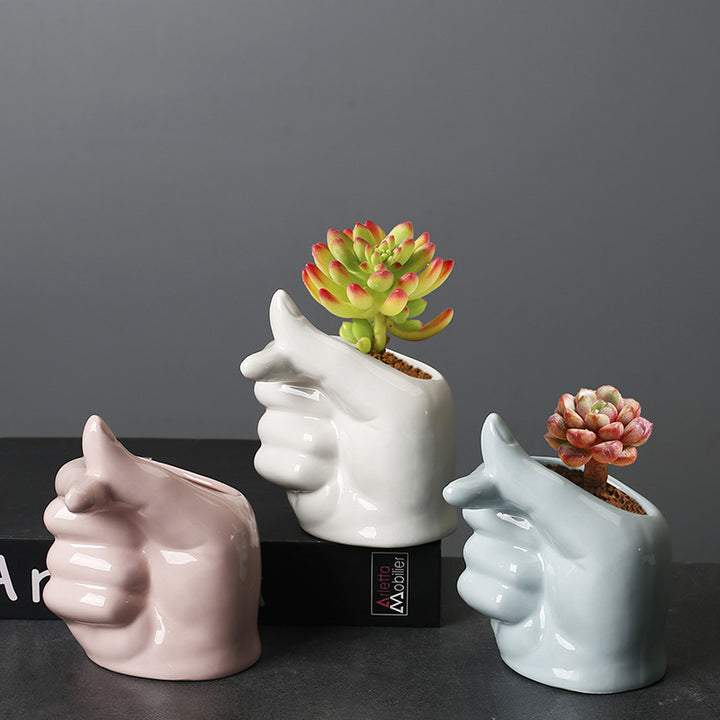 Finger Palm Vases - Peace Easentials