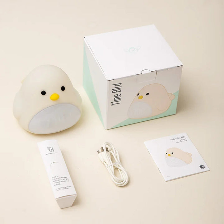 Bird Night Light Alarm Clock - Peace Easentials